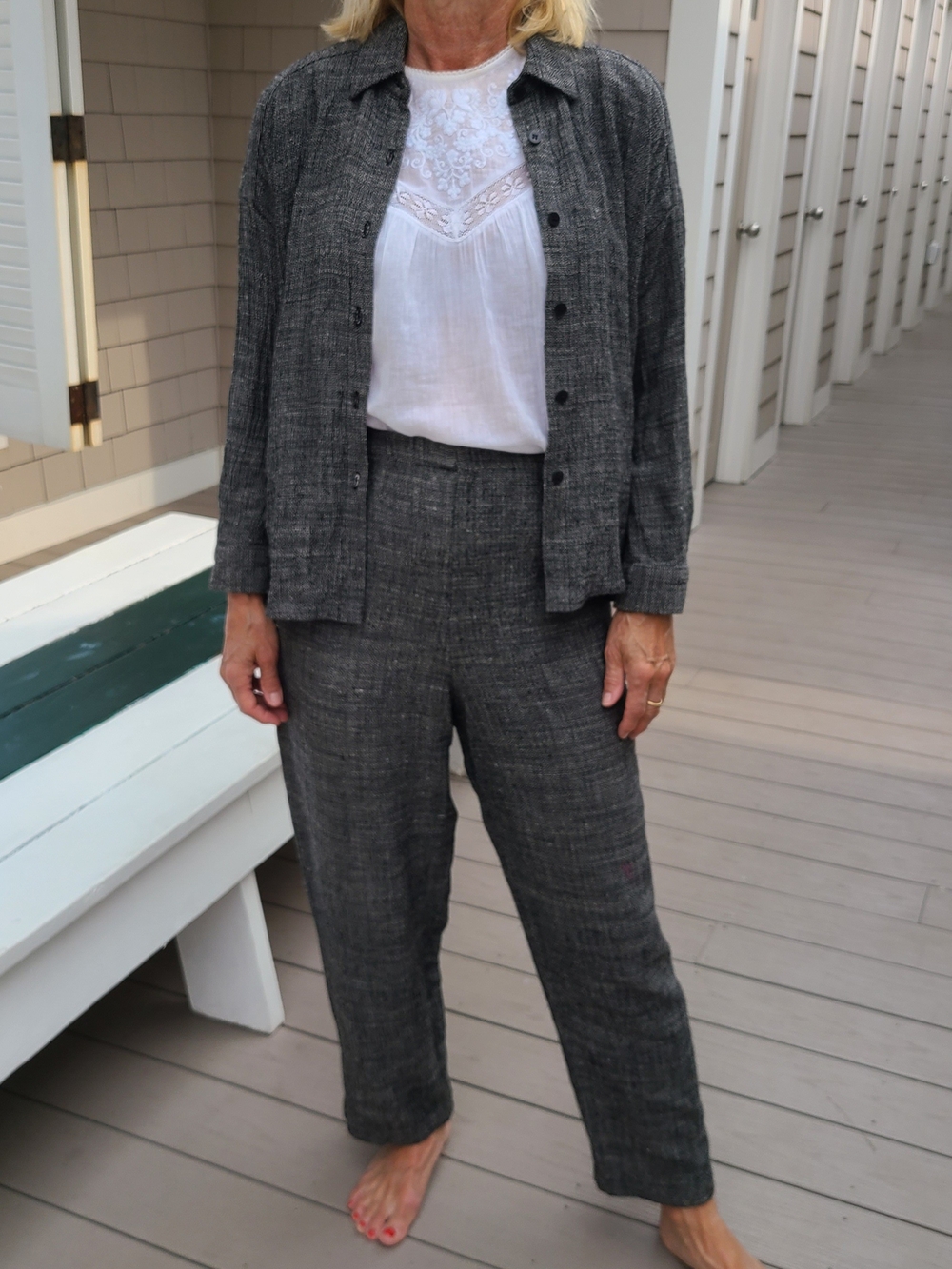 Eileen Fisher Pantsuit M-Never Worn